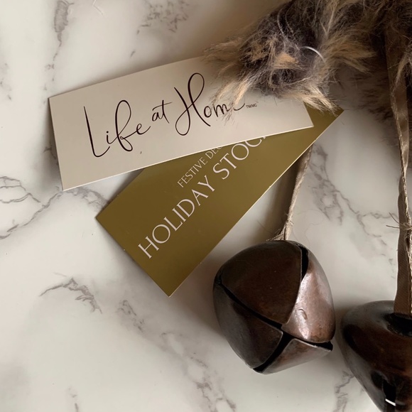 Holiday Faux Fur Stocking (NWT) - Picture 5 of 6